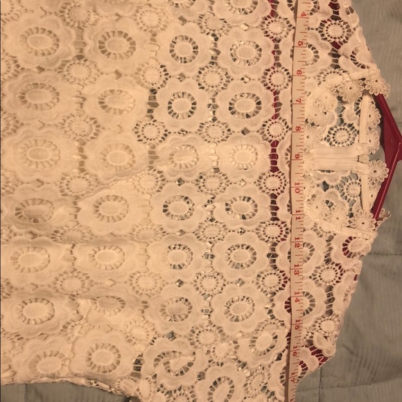 White Slit Dress Size M - Picture 8 of 8